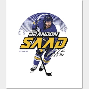 Brandon Saad St. Louis Skyline Posters and Art